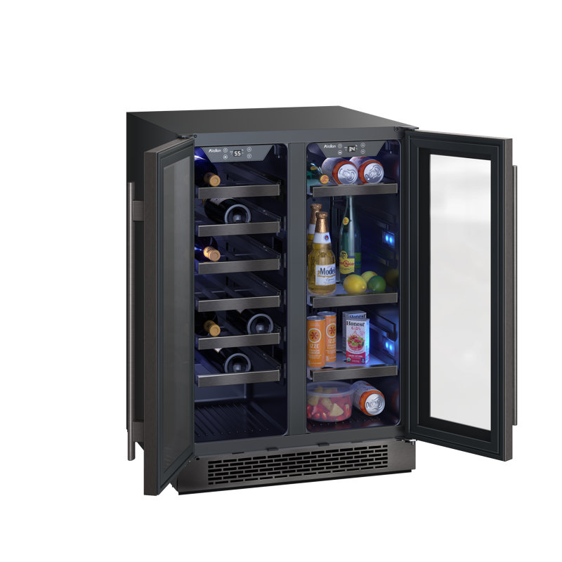 Avallon 23.81'' width 21 Bottle and Can Dual Zone Freestanding/BuiltIn